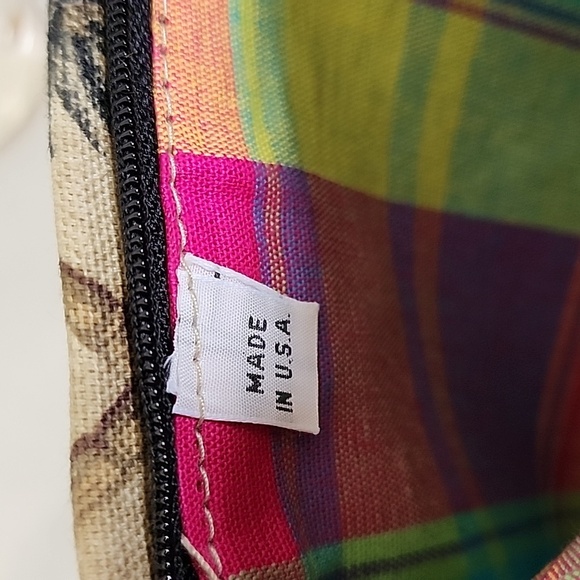 Fossil Palm Tree and Bamboo Design Small Shoulder Bag - Picture 8 of 10